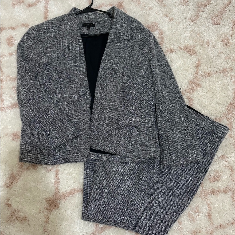 Ann Taylor Charcoal Suit Set